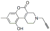 1,2,3,4-Tetrahydro-10-hydroxy-8-methyl-3-(2-propynyl)-5H-[1]benzopyrano[3,4-c]pyridin-5-one CAS#: 27296-62-4