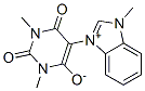 1,2,3,4-Tetrahydro-1,3-dimethyl-5-[(1-methyl-1H-benzimidazol-3-ium)-3-yl]-2,4-dioxopyrimidine-6-olate CAS#: 27355-89-1