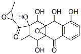 1,2,3,4-Tetrahydro-1,3,4,5,10-pentahydroxy-2-methyl-3-[(3-methyloxiranyl)carbonyl]-4a,9a-epoxyanthracen-9(10H)-one CAS#: 18700-78-2