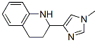 1,2,3,4-Tetrahydro-2-(1-methyl-1H-imidazol-4-yl)quinoline CAS#: 2531-52-4