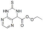 1,2,3,4-Tetrahydro-4-hydroxy-2-thioxo-4-pteridinecarboxylic acid ethyl ester CAS#: 18204-27-8