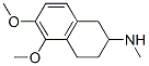 1,2,3,4-Tetrahydro-5,6-dimethoxy-N-methyl-2-naphthalenamine CAS#: 21489-51-0