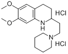 1,2,3,4-Tetrahydro-6,7-dimethoxy-1-(2-piperidinoethyl)quinoline dihydr ochloride CAS#: 102259-72-3