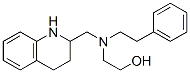 1,2,3,4-Tetrahydro-N-(2-hydroxyethyl)-N-phenethyl-2-quinolinemethanamine CAS#: 23766-86-1