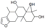 1,2,3,4,4a,5,6,6a,7,11,11a,11b-Dodecahydro-4,4,7,11b-tetramethylphenanthro[3,2-b]furan-3,4a,6-triol CAS#: 28296-70-0