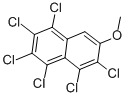 1,2,3,4,5,6-HEXACHLORO-7-METHOXYNAPHTHA- LENE, TECH. CAS#: 1506-15-6
