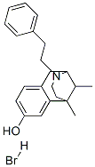 1,2,3,4,5,6-hexahydro-6,11-dimethyl-3-phenethyl-2,6-methano-3-benzazocin-8-ol hydrobromide CAS#: 1239-04-9