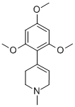 1,2,3,6-TETRAHYDRO-1-METHYL-4-(2,4,6-TRIMETHOXYPHENYL)-PYRIDINE CAS#: 113225-07-3
