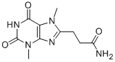 1,2,3,6-Tetrahydro-3,7-dimethyl-2,6-dioxo-7H-purine-8-propionamide CAS#: 22305-69-7