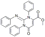 1,2,3,6-Tetrahydro-6-oxo-1,3-diphenyl-2-(phenylimino)-4-pyrimidinecarboxylic acid methyl ester CAS#: 16135-24-3