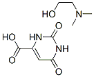 1,2,3,6-tetrahydro-2,6-dioxopyrimidine-4-carboxylic acid, compound with 2-(dimethylamino)ethanol (1:1) CAS#: 1446-06-6