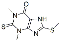 1,2,3,7-Tetrahydro-1,3-dimethyl-8-(methylthio)-2-thioxo-6H-purin-6-one CAS#: 1784-69-6