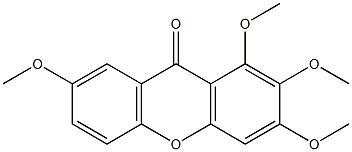 1,2,3,7-tetraMethoxyxanthone CAS#: 22804-52-0