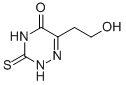 1,2,4-TRIAZIN-5(2H)-ONE, 3,4-DIHYDRO-6-(2-HYDROXYETHYL)-3-THIOXO- CAS#: 19410-89-0