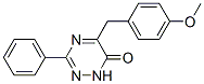 1,2,4-Triazin-6(1H)-one, 5-[(4-methoxyphenyl)methyl]-3-phenyl- CAS#: 15046-29-4