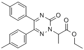 1,2,4-Triazine-2(3H)-acetic acid, 5,6-bis(4-methylphenyl)-alpha-methyl -3-oxo-, ethyl ester CAS#: 108734-89-0