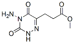 1,2,4-Triazine-6-propanoic acid, 4-amino-2,3,4,5-tetrahydro-3,5-dioxo-, methyl ester (9CI) CAS#: 274266-12-5