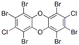 1,2,4,6,7,9-HEXABROMO-3,8-DICHLORODIBENZO-PARA-DIOXIN CAS#: 2170-44-7
