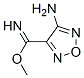 1,2,5-Oxadiazole-3-carboximidicacid,4-amino-,methylester(9CI) CAS#: 246048-63-5