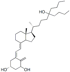 1,25-dihydroxy-26,27-dipropylcholecalciferol CAS#: 106372-51-4