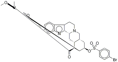 18β-Hydroxy-11,17α-diMethoxy-3β,20α-yohiMban-16β-carboxylic Acid Methyl, p-BroMobenzenesulfonate Ester CAS#: 1262-67-5