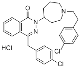 1(2H)-Phthalazinone, 2-(1-(2-(4-chlorophenyl)ethyl)hexahydro-1H-azepin -4-yl)-4-((4-chlorophenyl)methyl)-, monohydrochloride CAS#: 110406-41-2