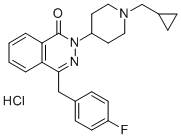 1(2H)-Phthalazinone, 2-(1-(cyclopropylmethyl)-4-piperidinyl)-4-((4-flu orophenyl)methyl)-, monohydrochloride CAS#: 110406-69-4