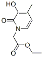 1(2H)-Pyridineacetic acid, 3-hydroxy-4-methyl-2-oxo-, ethyl ester (9CI) CAS#: 208592-17-0