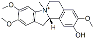 (12aS)-5,6,12,12a-Tetrahydro-2-hydroxy-3,9,10-trimethoxy-7-methylindolo[2,1-a]isoquinolin-7-ium CAS#: 26754-21-2
