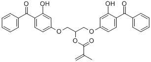 1,3-BIS(4-BENZOYL-3-HYDROXYPHENOXY)-2-PROPYL METHACRYLATE CAS#: 103637-48-5