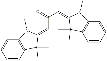1,3-Bis(1,3-dihydro-1,3,3-trimethyl-2H-indol-2-ylidene)-2-propanone CAS#: 24293-93-4