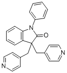 1,3-DIHYDRO-1-PHENYL-3,3-BIS(4-PYRIDINYLMETHYL)-2H-INDOL-2-ONE DIHYDROCHLORIDE CAS#: 105431-72-9