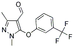 1,3-DIMETHYL-5-[3-(TRIFLUOROMETHYL)PHENOXY]-1H-PYRAZOLE-4-CARBALDEHYDE CAS#: 109925-28-2