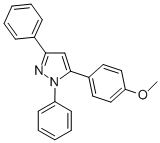 1,3-DIPHENYL-5-(4-METHOXYPHENYL)-1H-PYRAZOLE CAS#: 27301-46-8