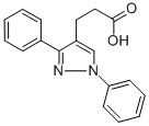 1,3-DIPHENYLPYRAZOLE-4-PROPIONIC ACID CAS#: 108446-77-1