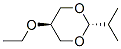 1,3-Dioxane,5-ethoxy-2-(1-methylethyl)-,trans-(9CI) CAS#: 111682-64-5