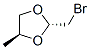 1,3-Dioxolane, 2-(bromomethyl)-4-methyl-, trans- CAS#: 26563-79-1