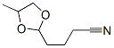 1,3-Dioxolane-2-butanenitrile,  4-methyl- CAS#: 103900-53-4