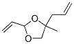 1,3-Dioxolane, 2-ethenyl-4-methyl-4-(2-propenyl)- (9CI) CAS#: 222611-17-8
