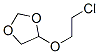 1,3-Dioxolane, 4-(2-chloroethoxy)- CAS#: 16162-31-5