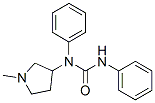 1,3-Diphenyl-1-(1-methyl-3-pyrrolidinyl)urea CAS#: 19996-88-4