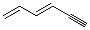 1,3-Hexadien-5-yne. CAS#: 10420-90-3