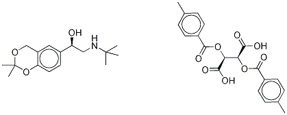 1,3-O-Isopropylidene (R)-Albuterol (2S,3S)-Di-O-toluoyl Tartrate Salt CAS#: 238762-33-9