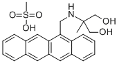 1,3-Propanediol, 2-methyl-2-((5-naphthacenylmethyl)amino)-, methanesul fonate (salt) CAS#: 104500-10-9