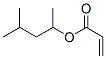 1,3-dimethylbutyl acrylate CAS#: 18933-92-1