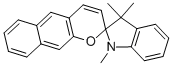 1,3,3-TRIMETHYLINDOLINO-BETA-NAPHTHOPYRYLOSPIRAN CAS#: 1592-43-4