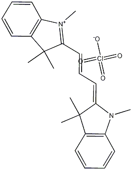 1,3,3-Trimethyl-2-[3-(1,3,3-trimethyl-2-indolinylidene)propenyl]-3H-indolium perchlorate CAS#: 16021-25-3
