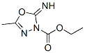 1,3,4-Oxadiazole-3(2H)-carboxylic acid, 2-imino-5-methyl-, ethyl ester CAS#: 111155-05-6