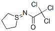 1,3,4,5-Tetrahydro-1-[(trichloroacetyl)imino]-1H,2H-thiophene CAS#: 15436-35-8