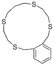 1,3,4,7,8,10,11,13-Octahydro-6H-2,5,9,12-benzotetrathiacyclopentadecin CAS#: 25676-64-6
